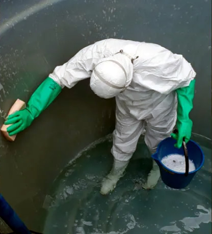 lavado y desinfección de tanques de agua