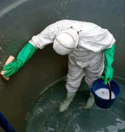 lavado y desinfección de tanques de agua